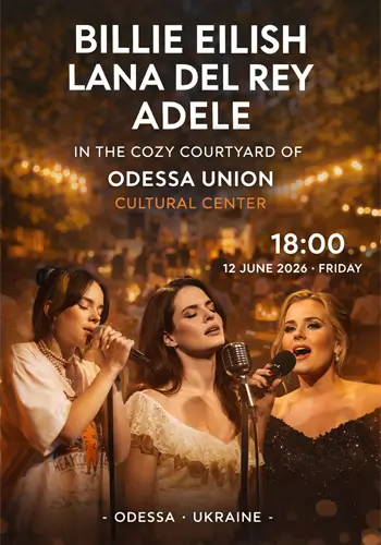 BILLIE EILISH, LANA DEL REY, ADELE в уютном дворике