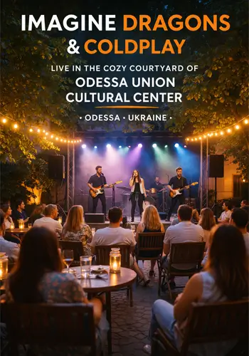 IMAGINE DRAGONS & COLDPLAY в уютном дворе