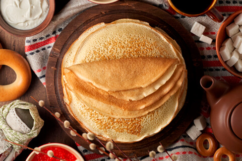 10 рецептов нежных блинов на ряженке