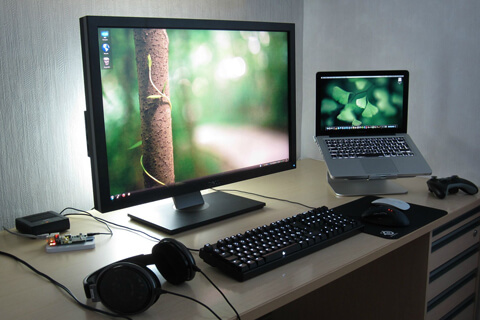 Как подключить ноутбук в качестве монитора