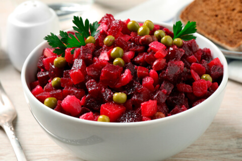 как правильно приготовить вкусный винегрет классический картинка