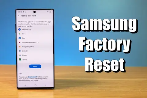 Как сбросить смартфон Samsung до заводских настроек?