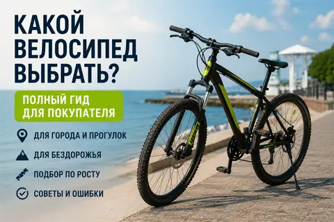 Как выбрать велосипед для города, прогулок и поездок по Одессе