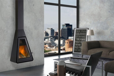 какие камины можно поставить в квартире картинка