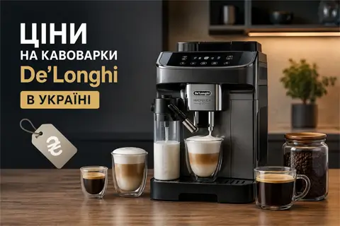 Кофеварка De’Longhi: сколько стоит и где купить в Украине