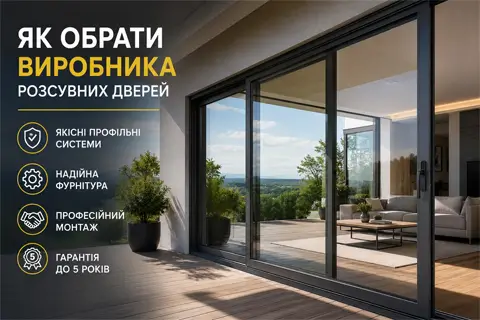 Кращі виробники металопластикових розсувних дверей в Україні