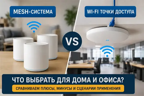 Mesh-система или Wi-Fi точки доступа: что лучше