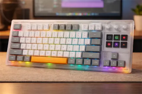 MiraBox K1W — новая клавиатура, где каждая из шести клавиш стала экраном