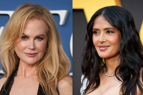 Николь Кидман поскандалила с Сальмой Хайек и резко оттолкнула ее на публике