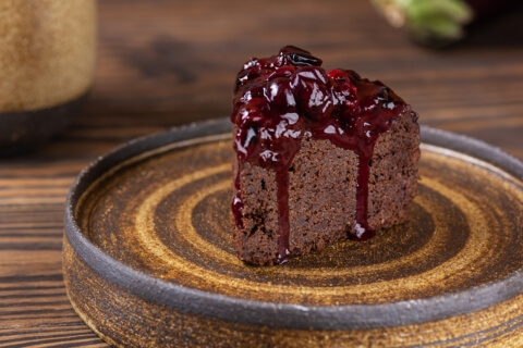 Шоколадный брауни из баклажанов