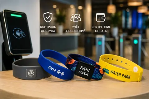 Силиконовые, тканевые или пластиковые RFID-браслеты: какой формат выбрать