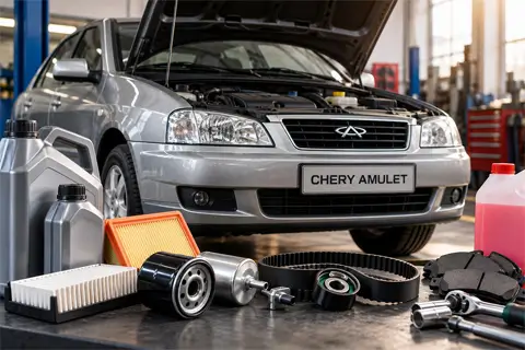 ТО Chery Amulet: основные этапы ухода за автомобилем