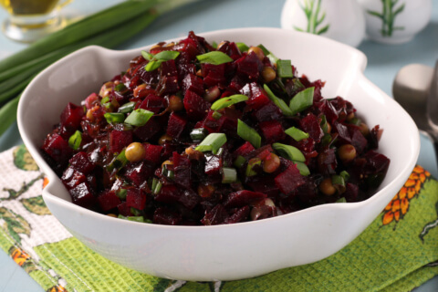 Винегрет с морской капустой: рецепт