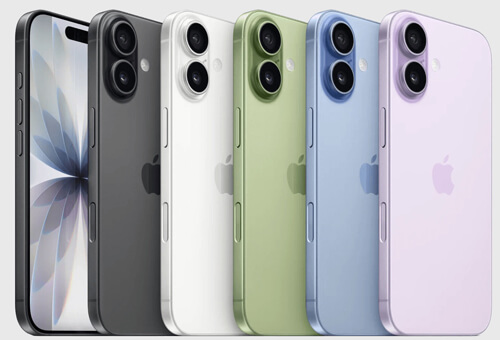 варианты цвета смартфон Apple iPhone 17