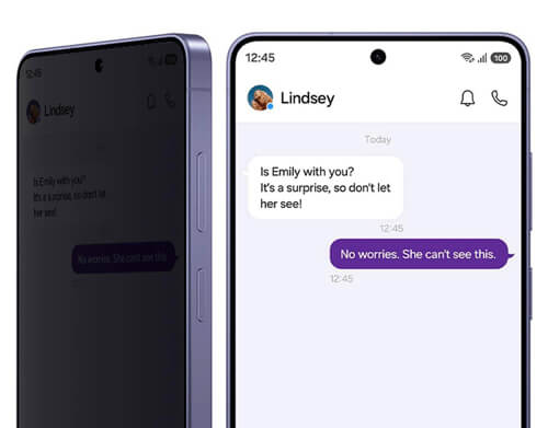 «антишпион» в экране Galaxy S26 Ultra