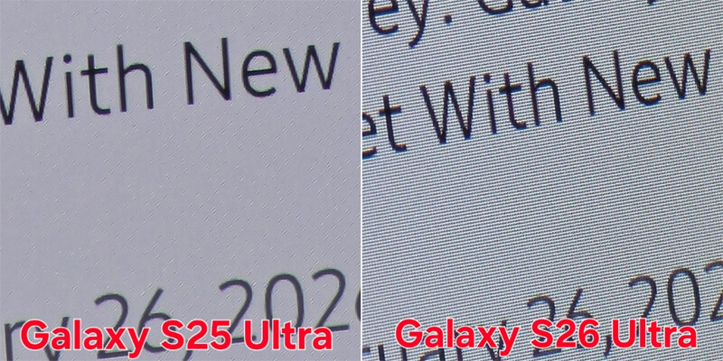 «антишпион» в экране Galaxy S26 Ultra