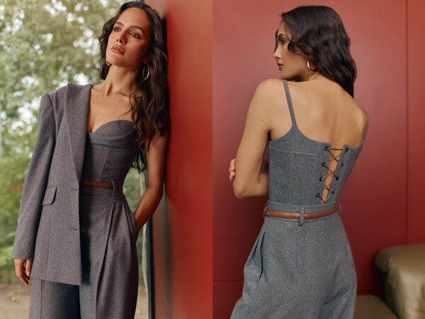 Корсет на шнуровке