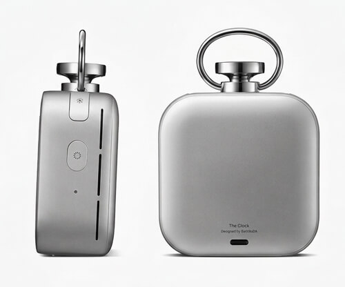 аналоговий будильник без стрілок The Clock