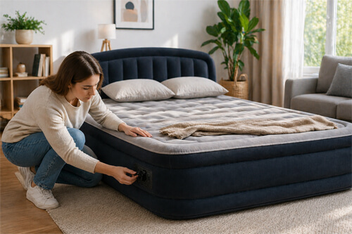 характеристики надувной кровати