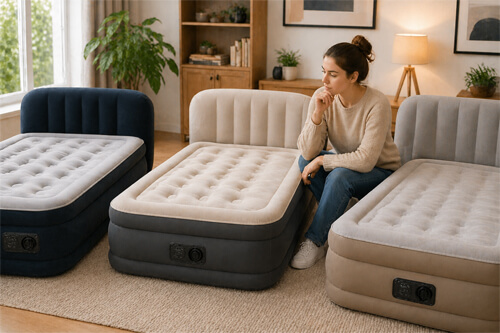 как выбрать надувную кровать