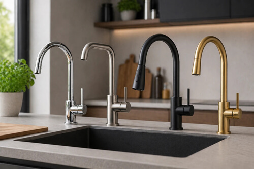 Який кран на мийку краще вибрати для кухні