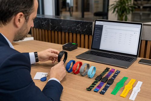 Силиконовые, тканевые или пластиковые RFID-браслеты