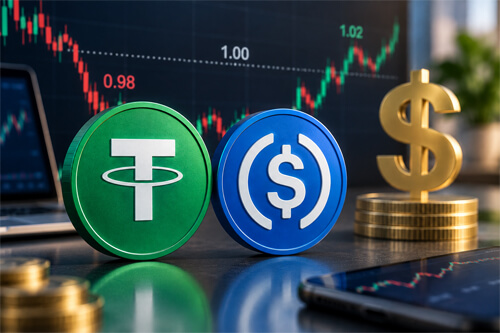 USDT, USDC или долларовый счёт