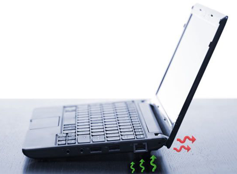 Охлаждение ноутбука