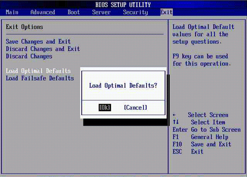 БИОС ноутбука