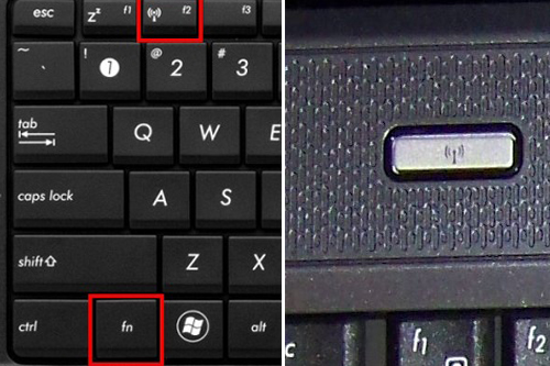 Кнопка вай фай