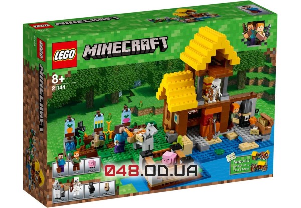 konstruktor-minecraft-kupit-v-odesse-lego-minecraft-fermerskiy-domik-kottedzh
