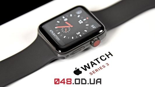 Управляющие элементы Apple watch Series 3