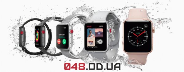 Отличие в дизайне Apple watch Series 3