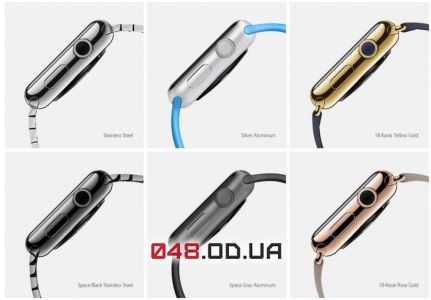 ремешки умных часов от Apple