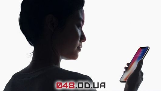 работа FaceID iPhone X