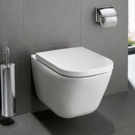 Подвесной унитаз с сиденьем