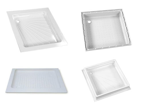 Варианты душевых поддонов