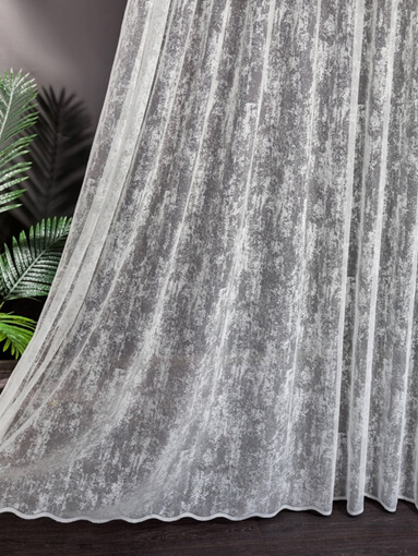 Тюль из жаккардовой ткани