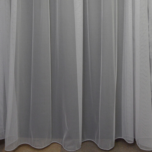 Тюль из фатина белый