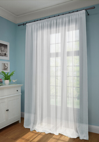 Тюль батист в интерьере