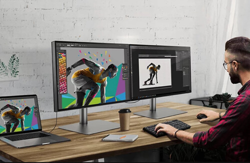 Последовательное подключение мониторов