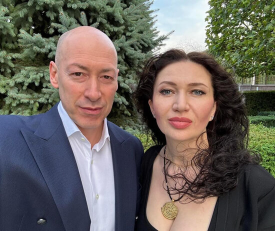 Дмитрий Гордон и Алеся Бацман