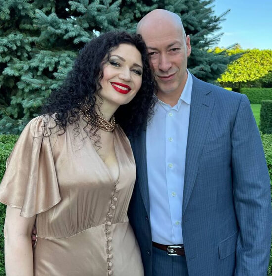 Дмитрий Гордон и Алеся Бацман