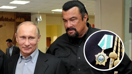 Стивен Сигал и диктатор путин