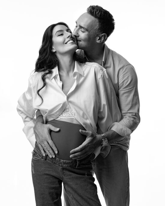 Иракли Макацария с женой Лизой