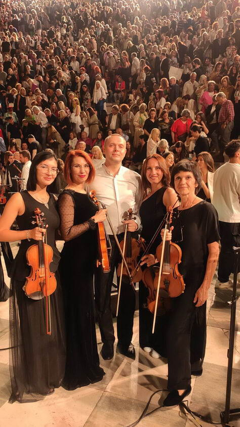 Артисти Одеської опери в Акрополі