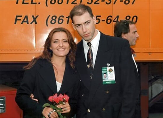 Дмитрий Гордон и Наталья Могилевская, 1996 год