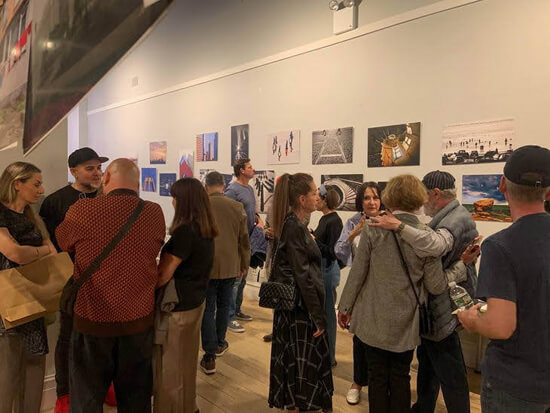 Александр Синельников открыл выставку в Нью-Йорке