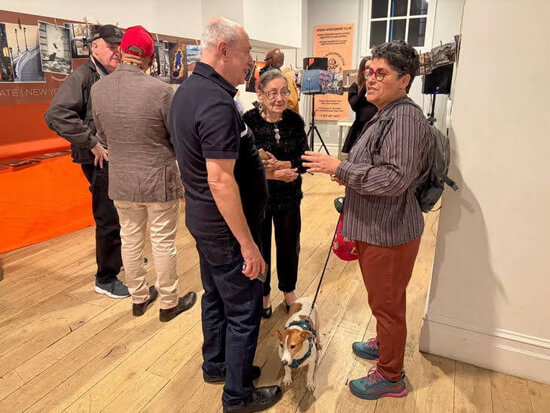 Александр Синельников открыл выставку в Нью-Йорке