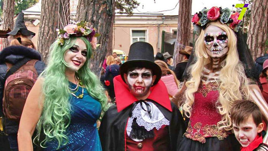 Halloween festival в Одесской киностудии